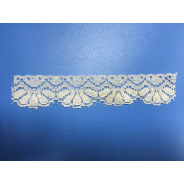 Elastic Lace Made of Nylon & Spandex, Customized Color